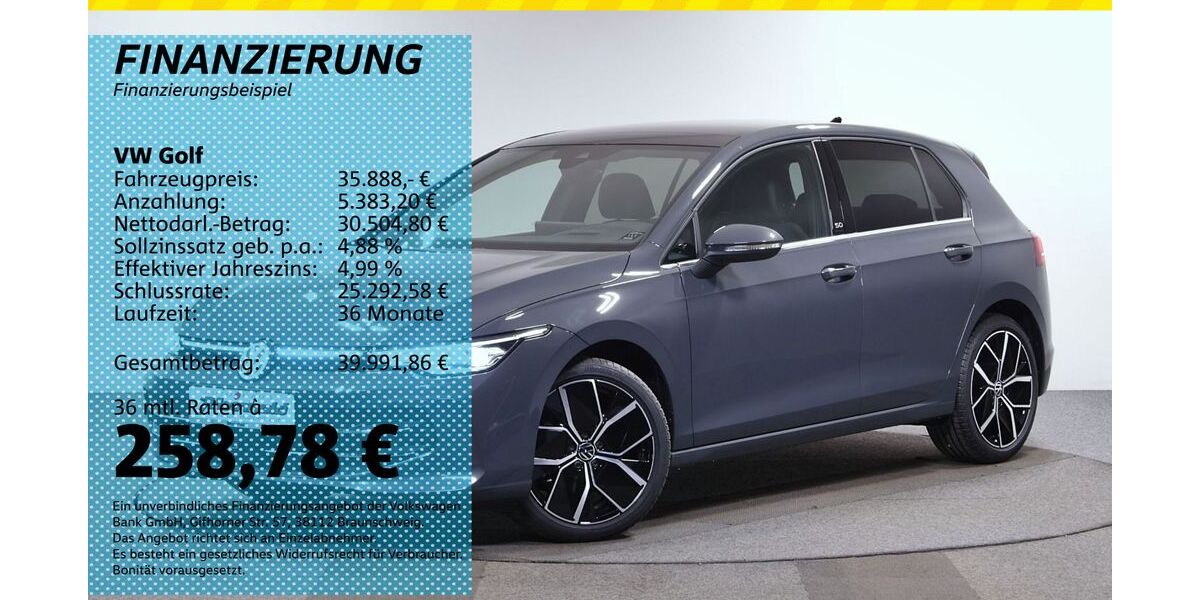 VW Golf 5.000 km 35.888 &euro; Auerbach/Rebesgrün 08209