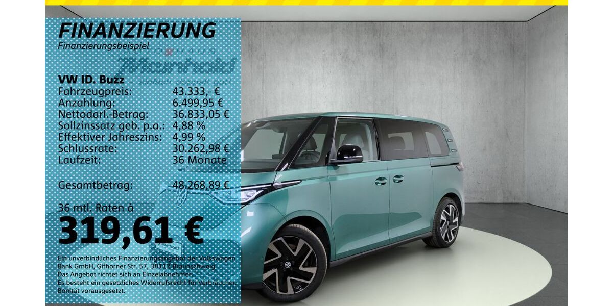 VW ID. Buzz 40.500 km 43.333 &euro; Auerbach/Rebesgrün 08209