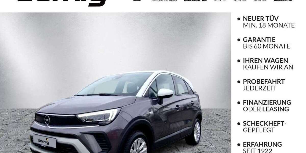 Opel Crossland 25.240 km 15.690 &euro; Plauen 08527