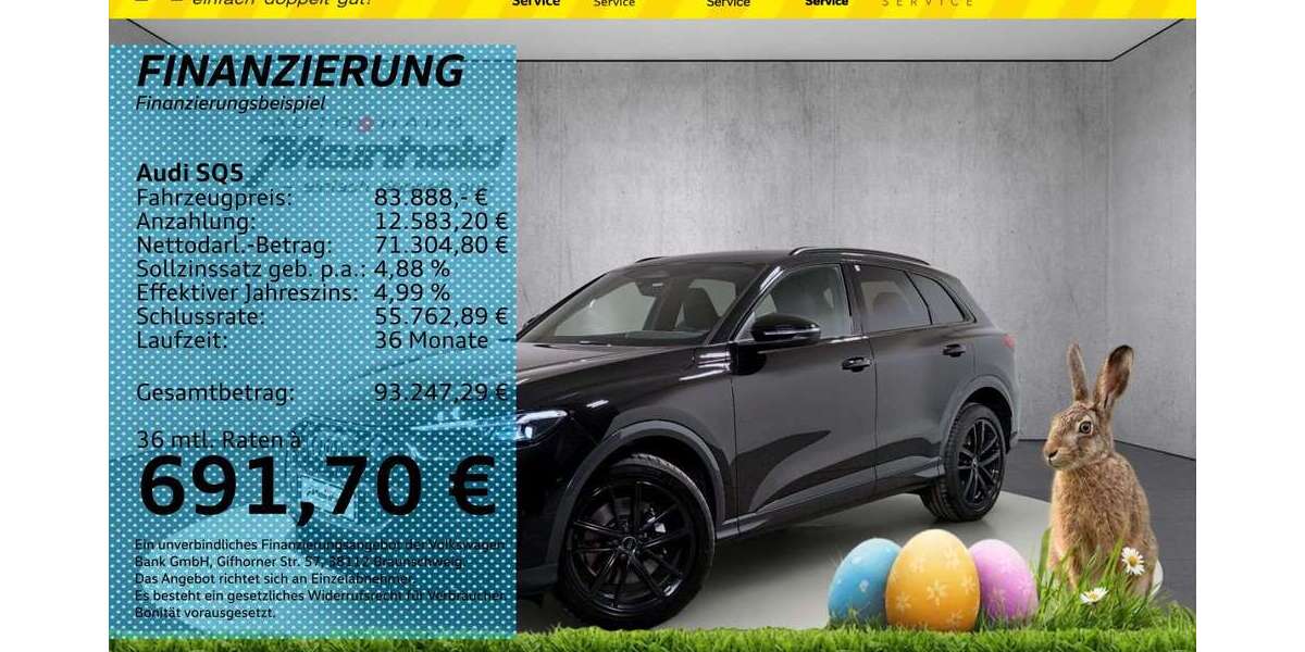 Audi SQ5 1.010 km 83.888 &euro; Auerbach/Rebesgrün 08209