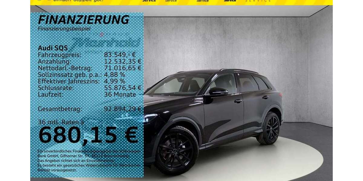 Audi SQ5 1.010 km 83.549 &euro; Auerbach/Rebesgrün 08209