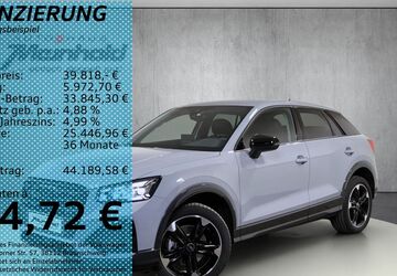 Audi Q2 9.650 km 39.818 &euro; Auerbach/Rebesgrün 08209