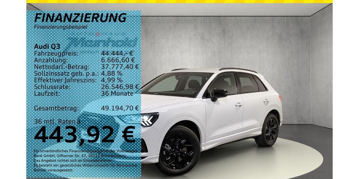 Audi Q3 17.500 km 41.950 &euro; Auerbach/Rebesgrün 08209