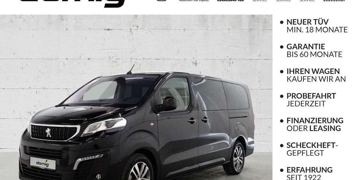 Peugeot Traveller 33.250 km 38.390 &euro; Plauen 08527