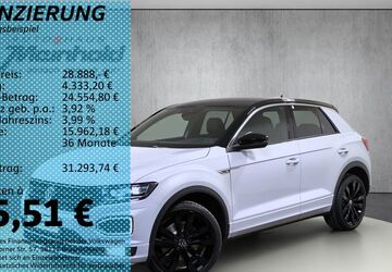 VW T-Roc 30.350 km 28.888 &euro; Auerbach/Rebesgrün 08209