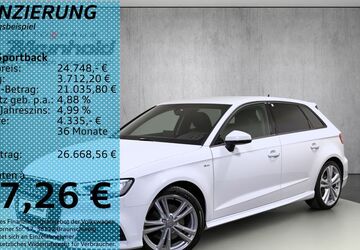Audi A3 82.600 km 24.748 &euro; Auerbach/Rebesgrün 08209