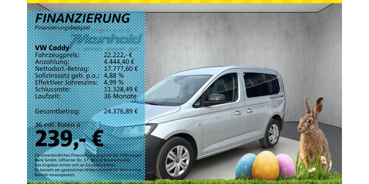 VW Caddy 32.100 km 22.222 &euro; Auerbach/Rebesgrün 08209