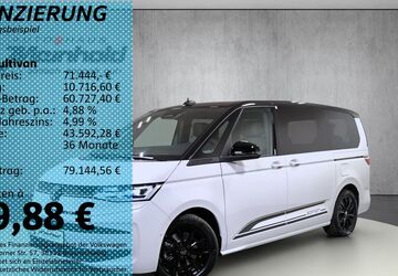 VW T7 Multivan 1.010 km 71.444 &euro; Auerbach/Rebesgrün 08209
