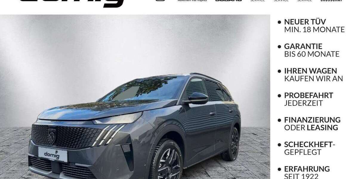 Peugeot 5008 2.000 km 38.490 &euro; Hof 95030