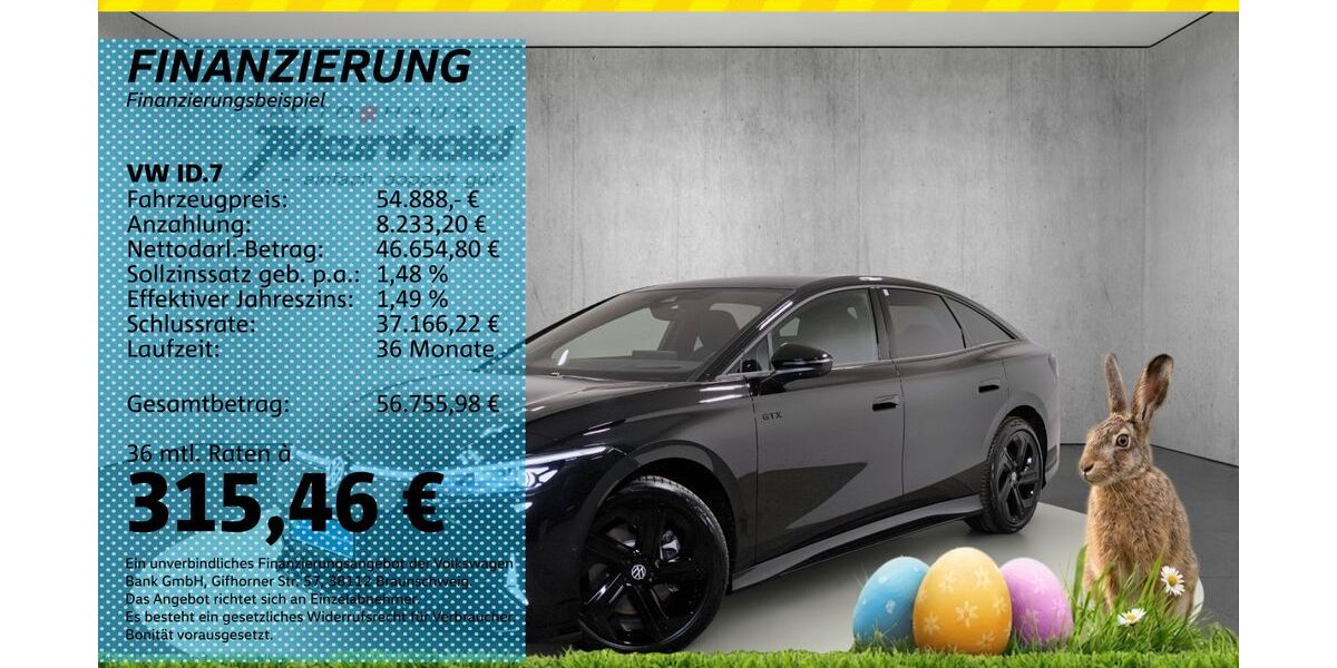 VW ID.7 6.500 km 54.888 &euro; Auerbach/Rebesgrün 08209