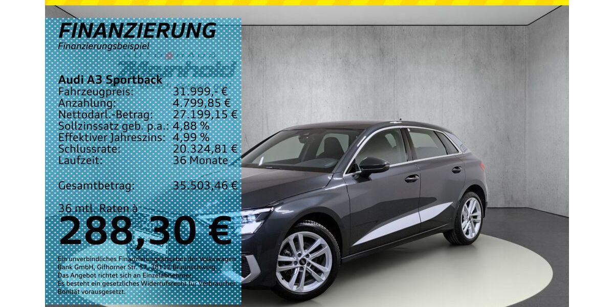 Audi A3 17.550 km 31.999 &euro; Auerbach/Rebesgrün 08209