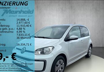 VW e-up! 23.300 km 14.888 &euro; Auerbach/Rebesgrün 08209