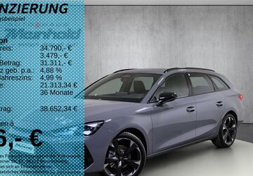 Cupra Leon 1.010 km 34.790 &euro; Auerbach/Rebesgrün 08209