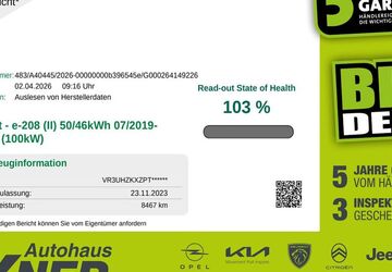 Peugeot 208 8.467 km 19.489 &euro; Hof 95032