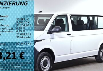 VW T6 Kombi 34.650 km 37.888 &euro; Auerbach/Rebesgrün 08209