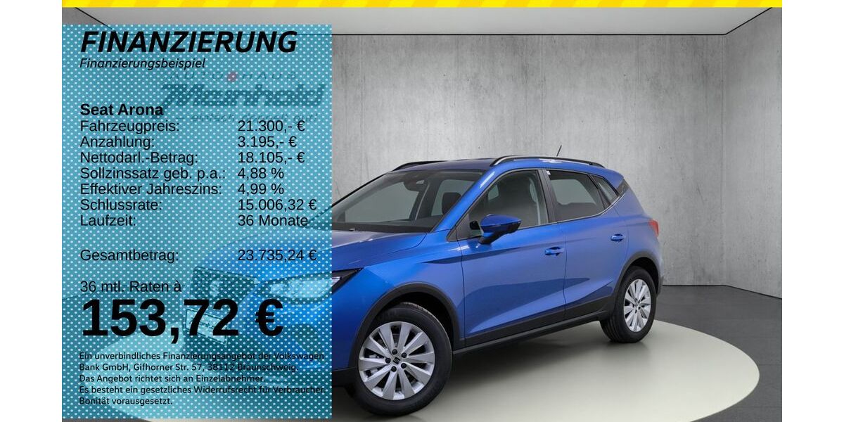 Seat Arona 5.000 km 21.300 &euro; Auerbach/Rebesgrün 08209