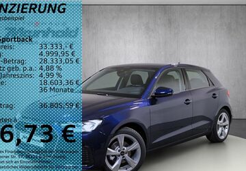 Audi A1 5.000 km 33.333 &euro; Auerbach/Rebesgrün 08209