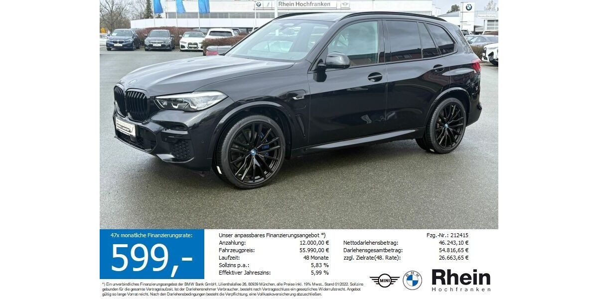 BMW X5 83.312 km 55.490 &euro; Hof 95032